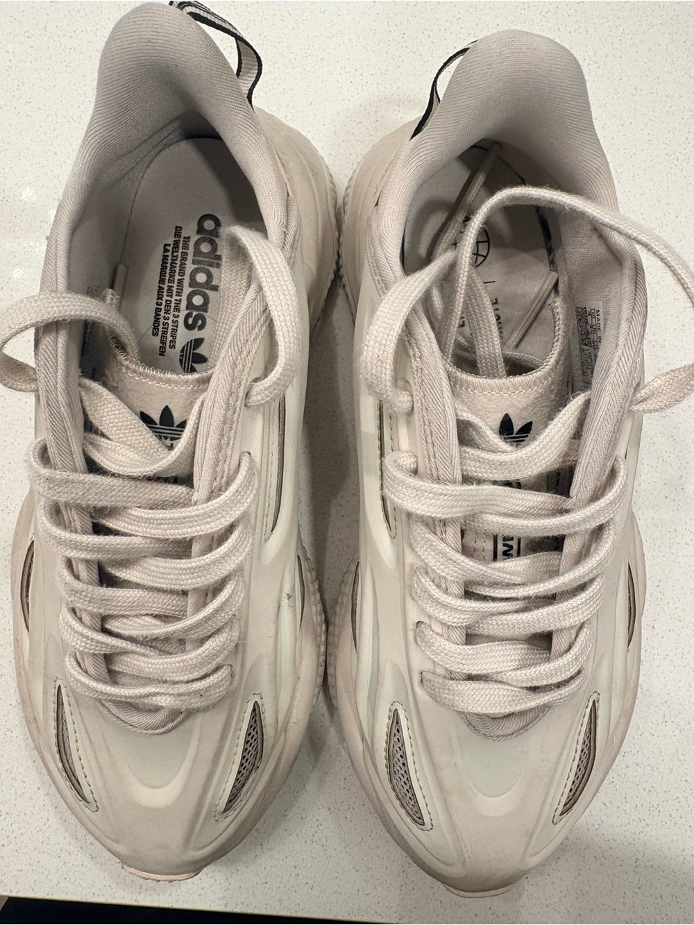 adidas Light Beige/Taupe Chunky Runner Sneakers